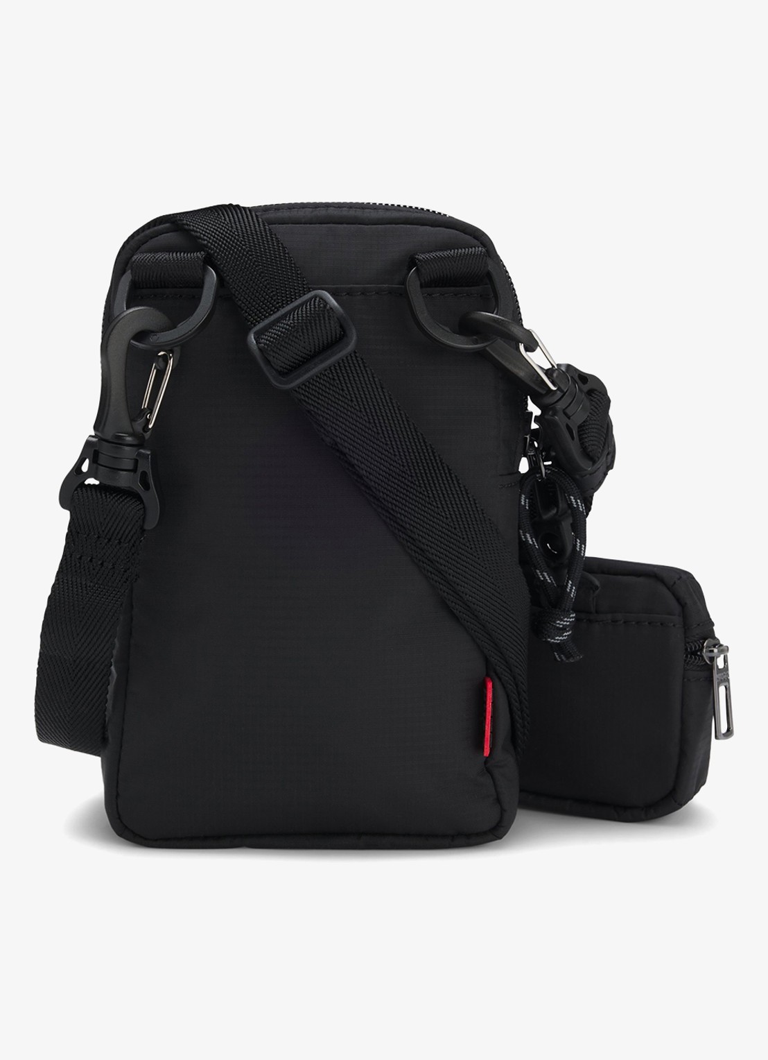 HUGO Crossbodytas met logo - achterkant 6 zwart