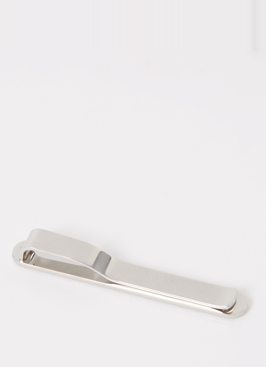 HUGO E-Classic dasspeld met logo - detail 2 zilver