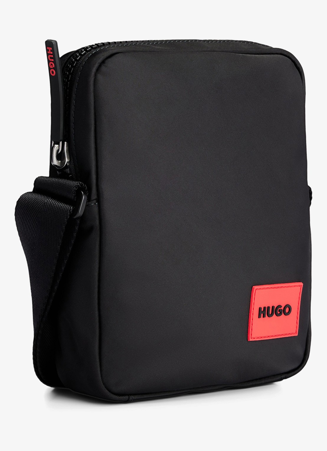 HUGO Ethon crossbodytas met logo - detail 3 zwart