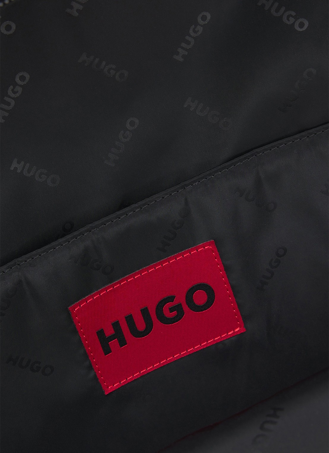 HUGO Ethon rugzak - detail 2 zwart