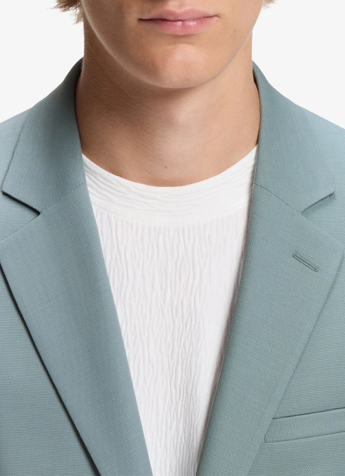 HUGO Extra slim-fit tweedelig pak van stretchmateriaal - detail 3 open grey-074 / grijs
