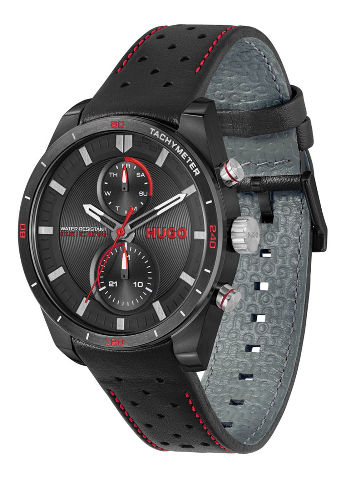 HUGO #Fast horloge HU1530370 - detail 2 zwart