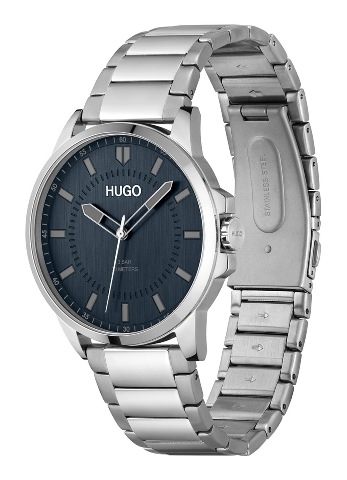 HUGO First horloge HU1530186  - detail 2 zilver