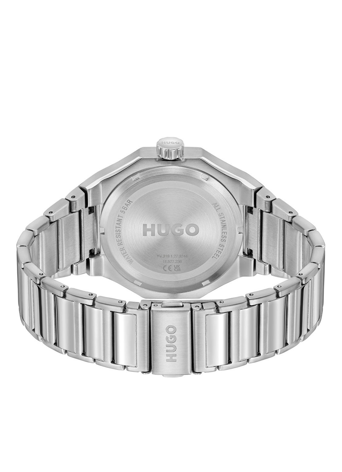 HUGO #Grail Skeleton horloge HU1530377 - detail 3 zilver