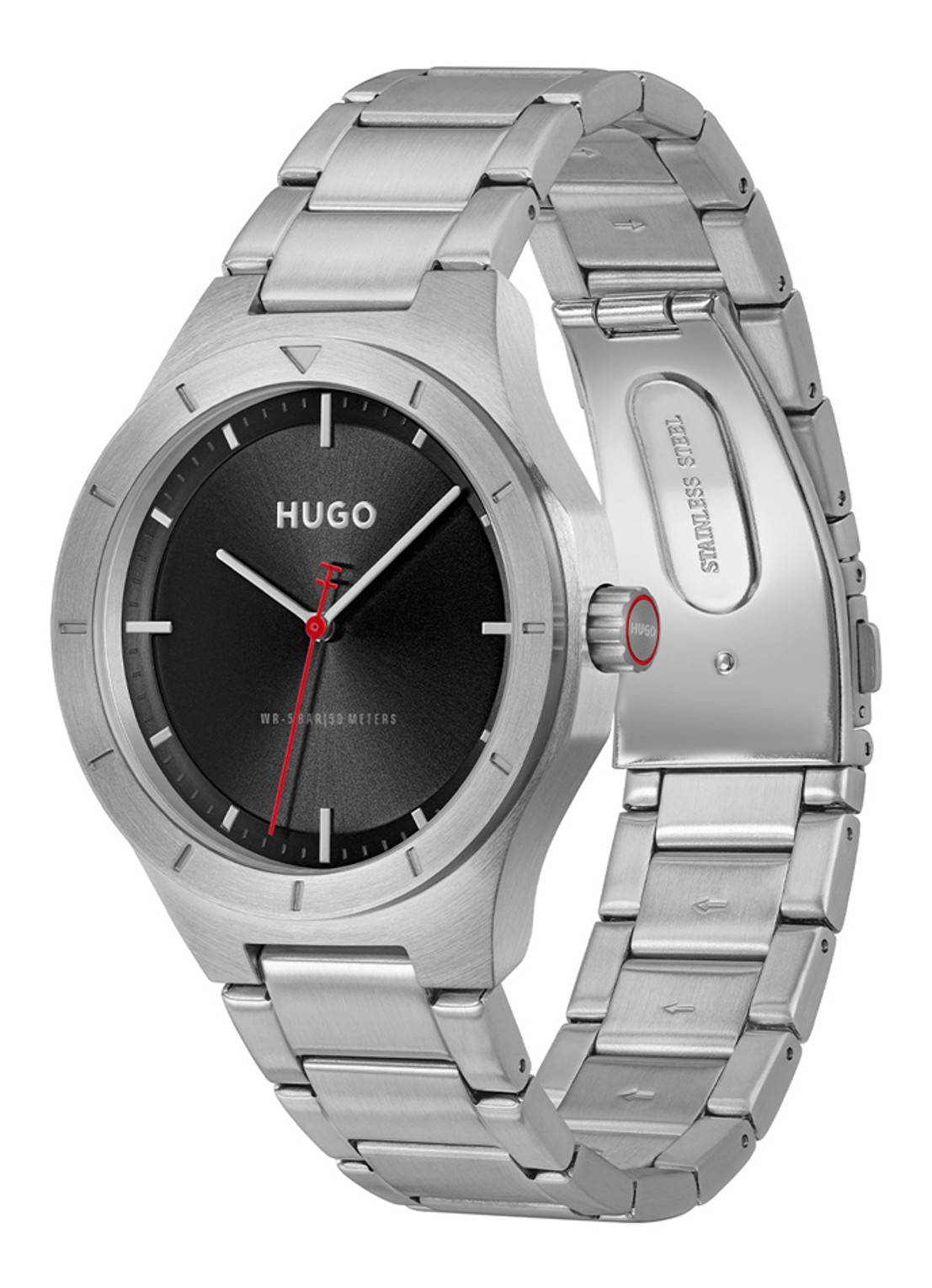 HUGO #LIT horloge HU1530447 - detail 3 zilver
