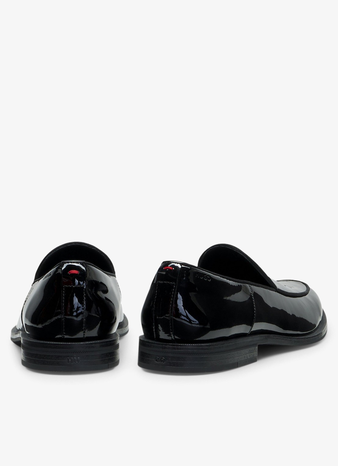 HUGO Loafer van lakleer - detail 6 black-001 / zwart
