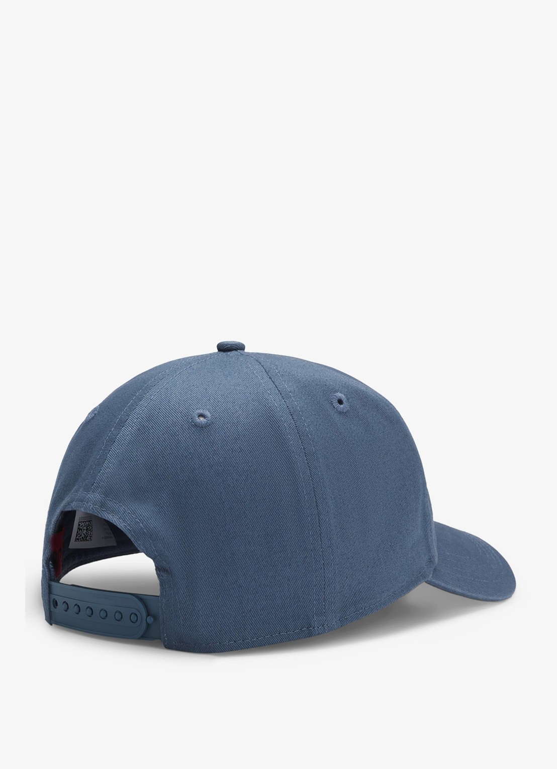 HUGO Pet van katoenen twill met logo - detail open blue-496 / blauw