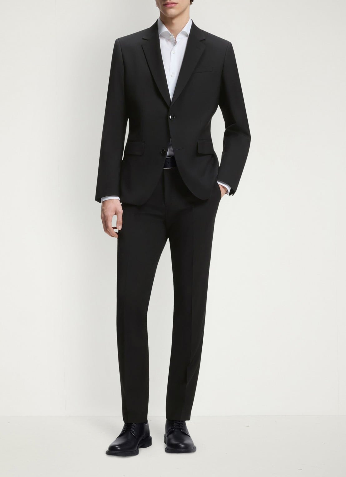 HUGO Regular fit 2-delig pak - detail 3 zwart