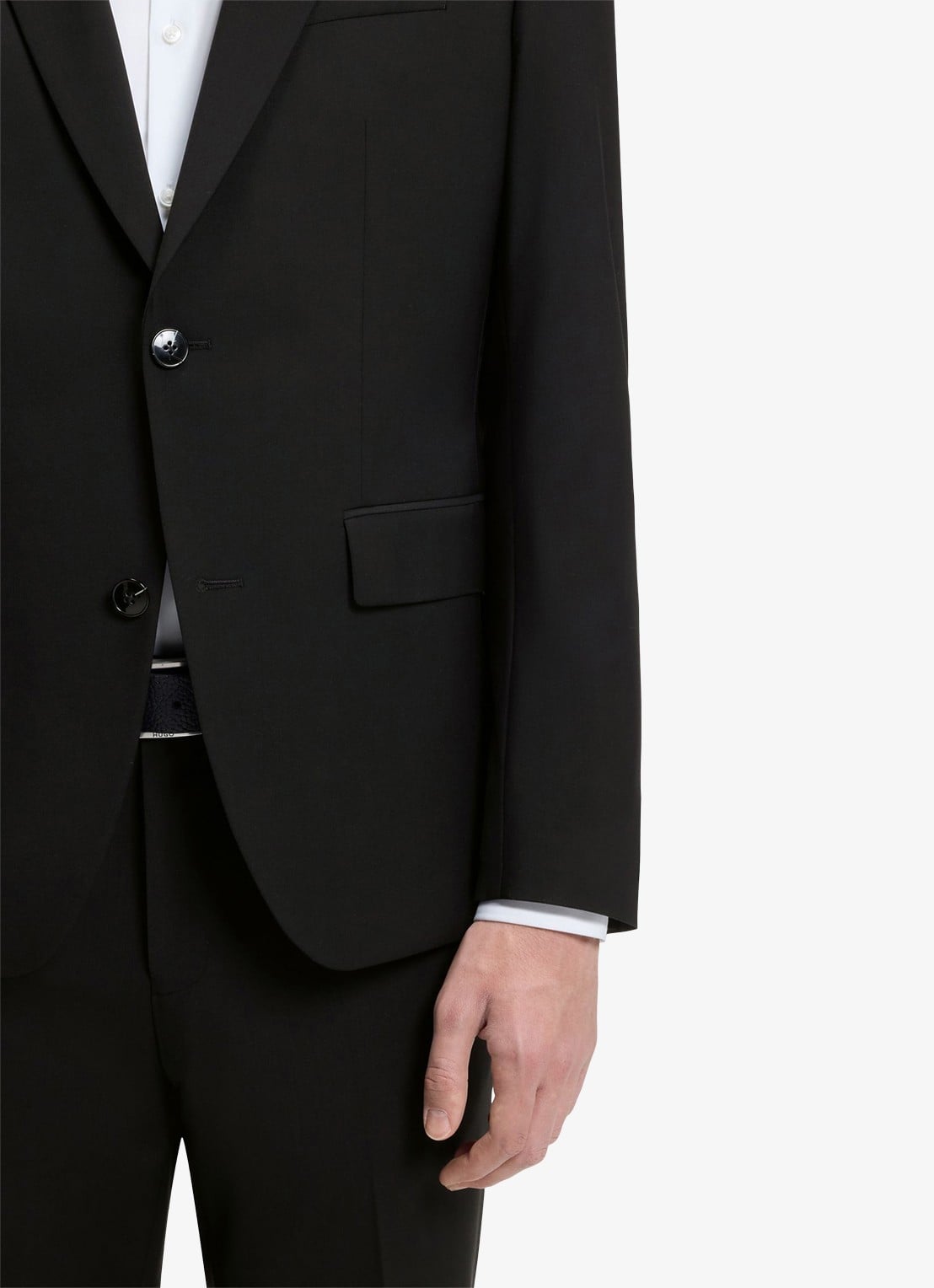 HUGO Regular fit 2-delig pak - detail 5 zwart