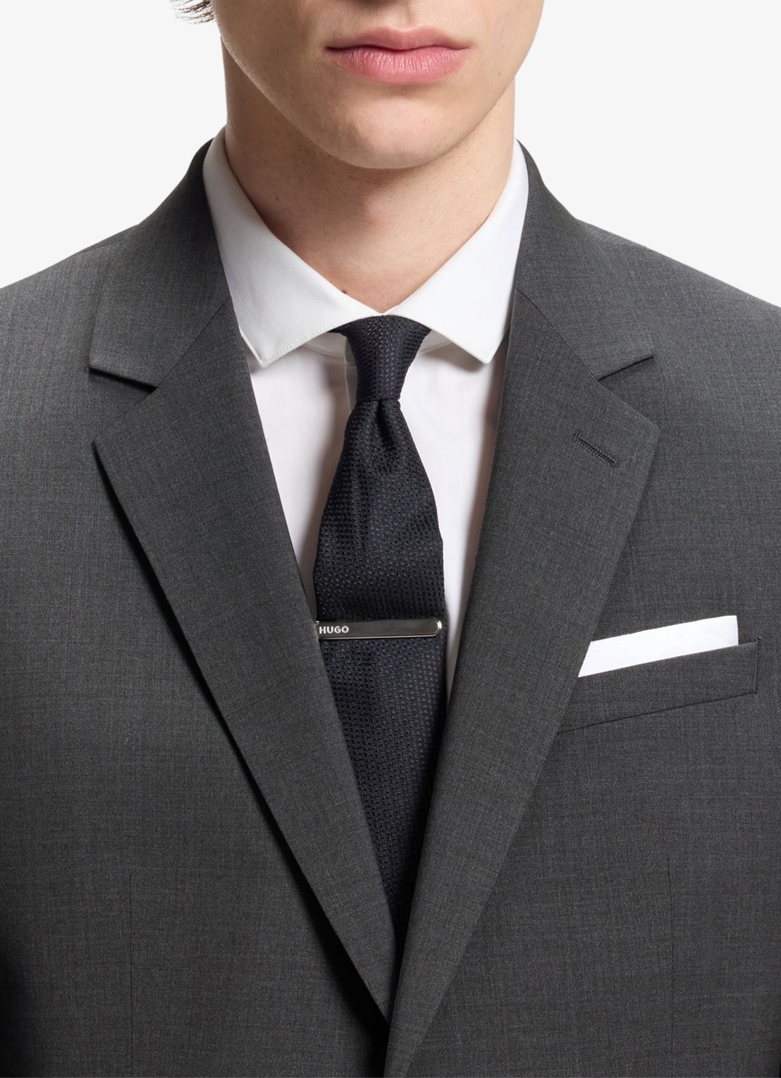 HUGO Regular fit 2-delig pak - detail 7 donkergrijs