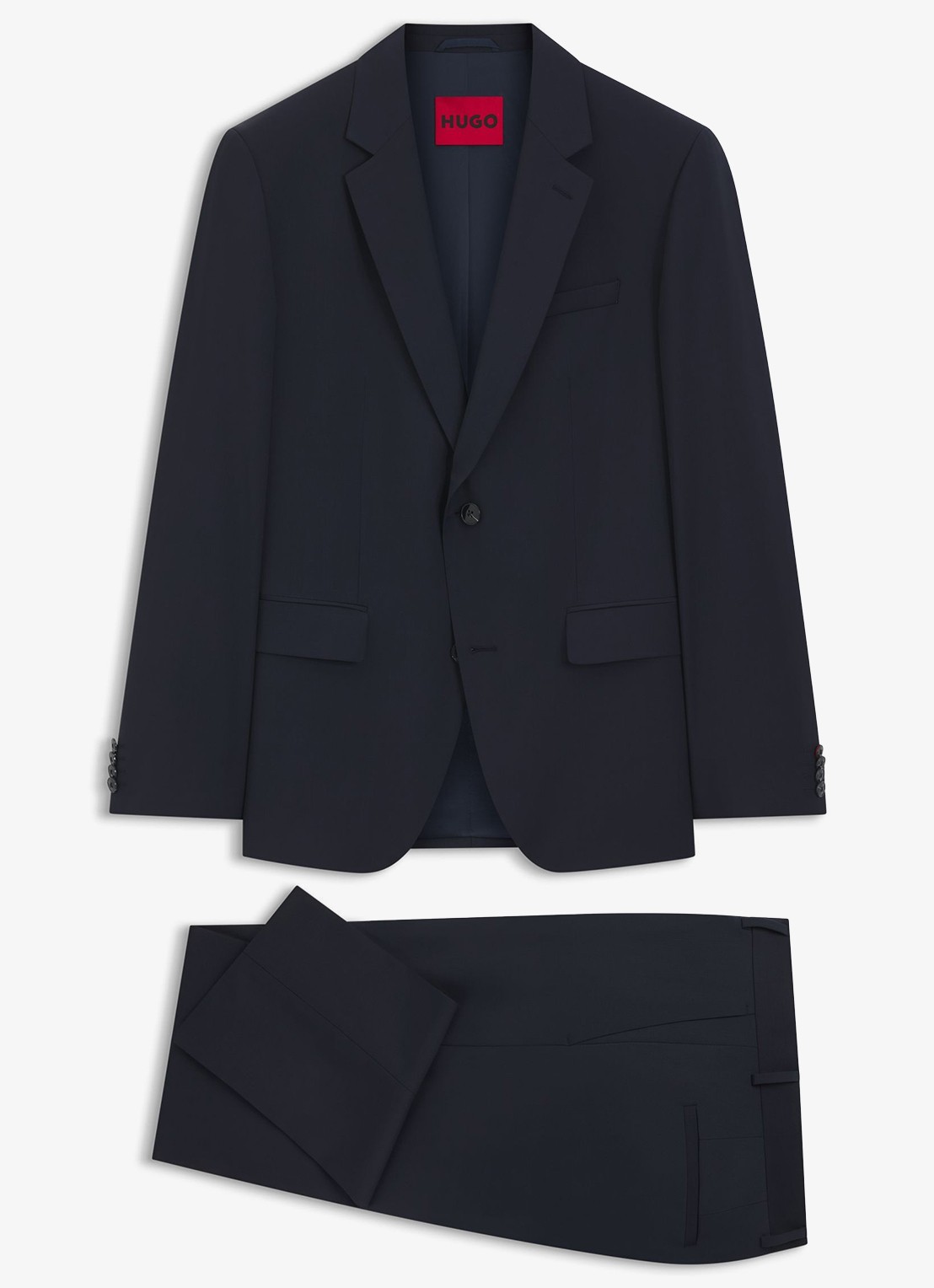 HUGO Regular fit 2-delig pak - voorkant blauw