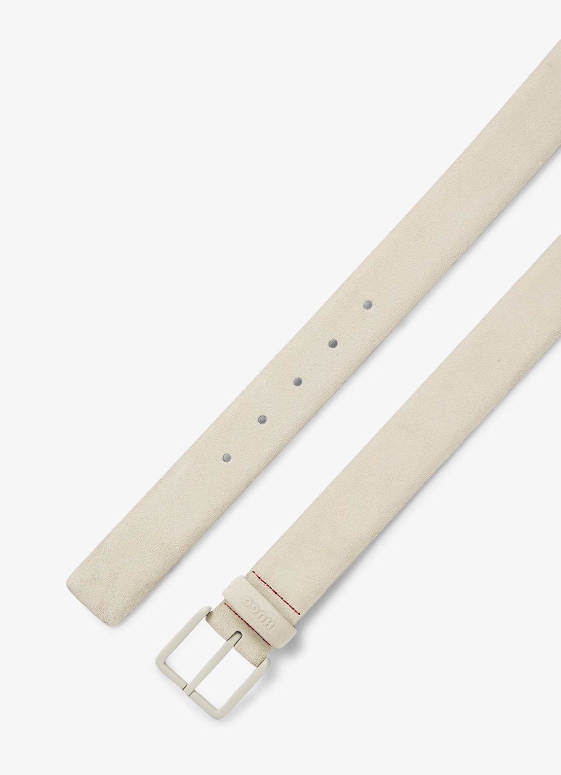 HUGO Riem van suède - detail 4 beige