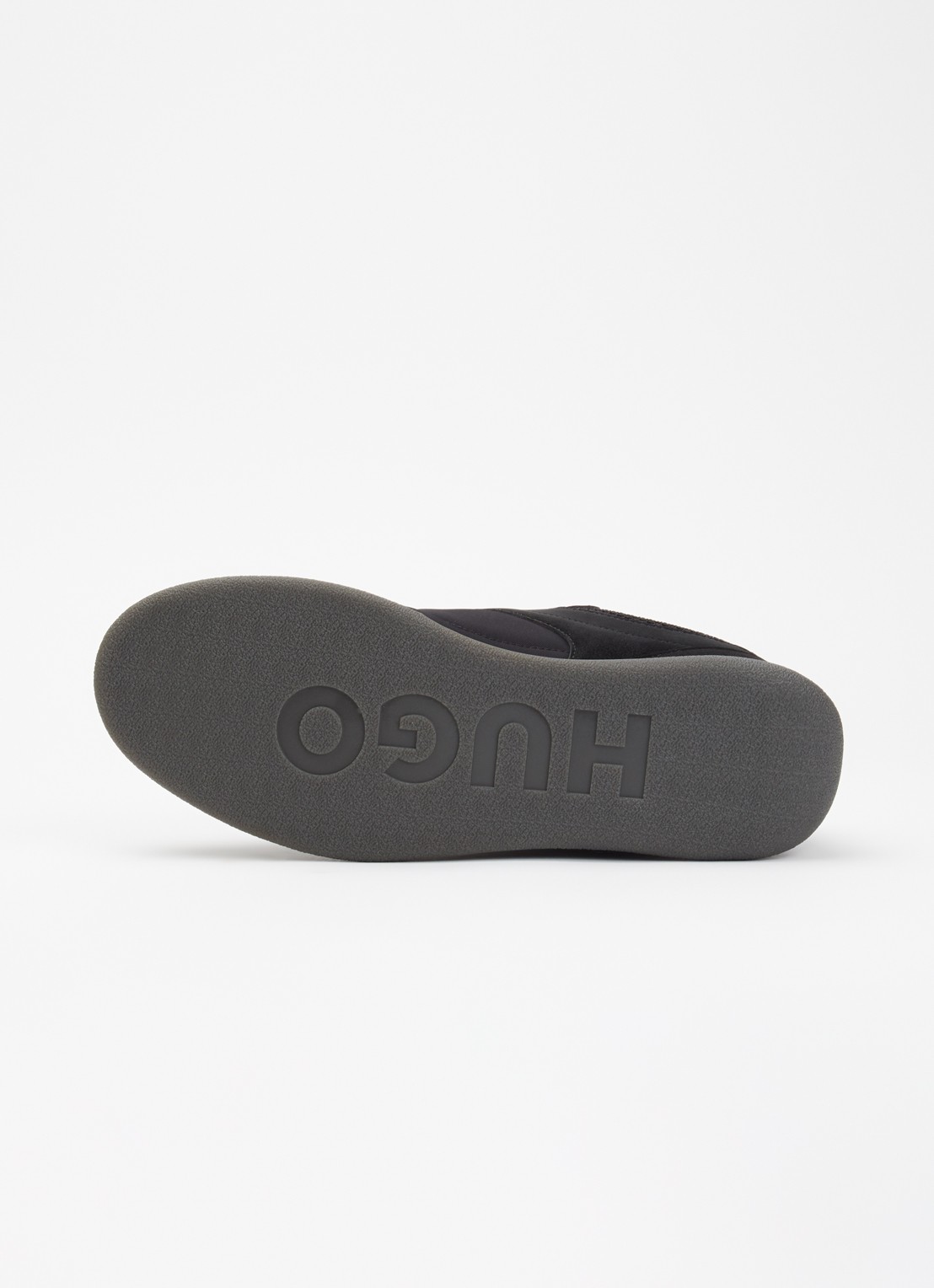 HUGO Riven sneaker met mesh details - detail 3 zwart