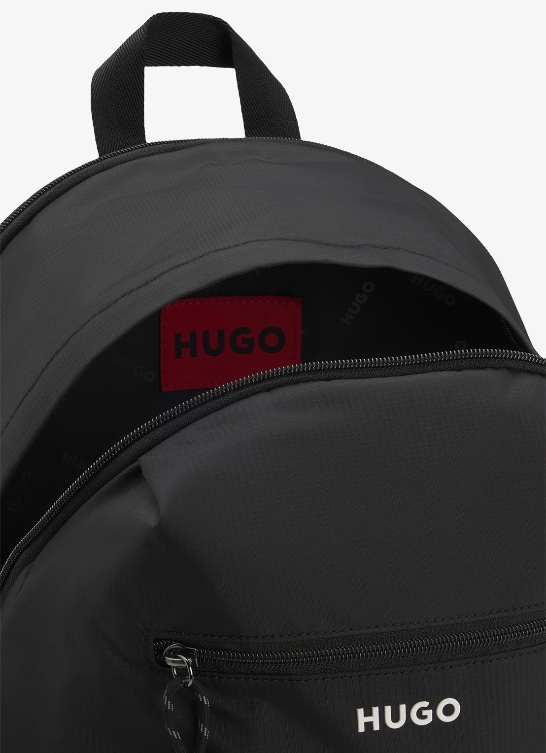 HUGO Rugzak met logo - detail 4 zwart