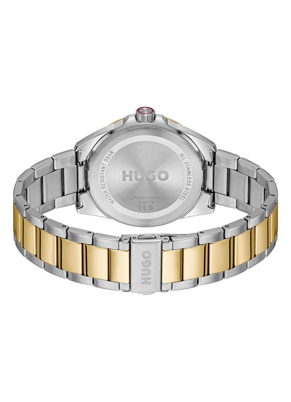 HUGO #SEAM horloge HU1530452  - detail 4 zilver