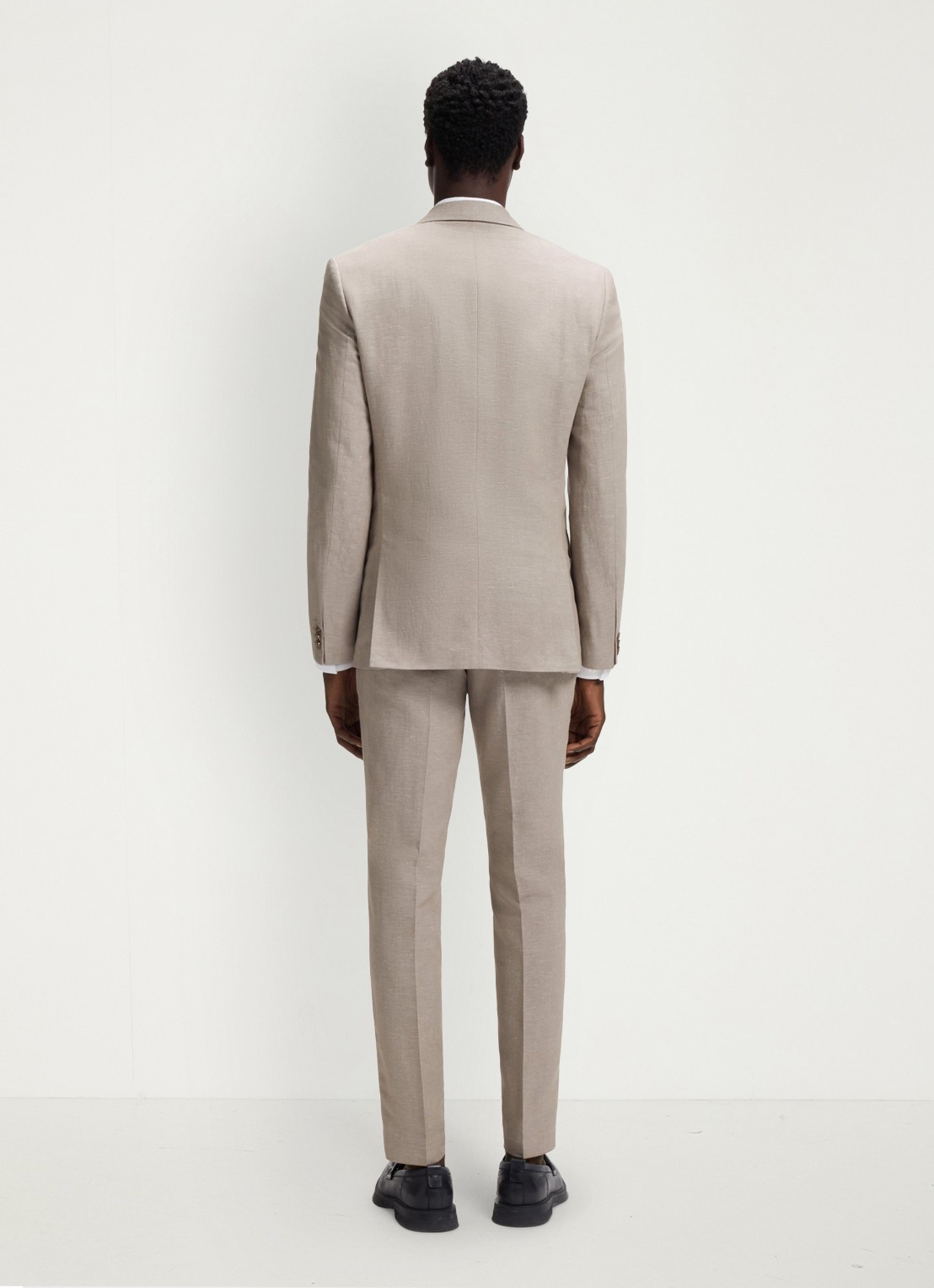 HUGO Slim fit 2-delig pak in katoenblend - achterkant light/pastel brown-237 / bruin