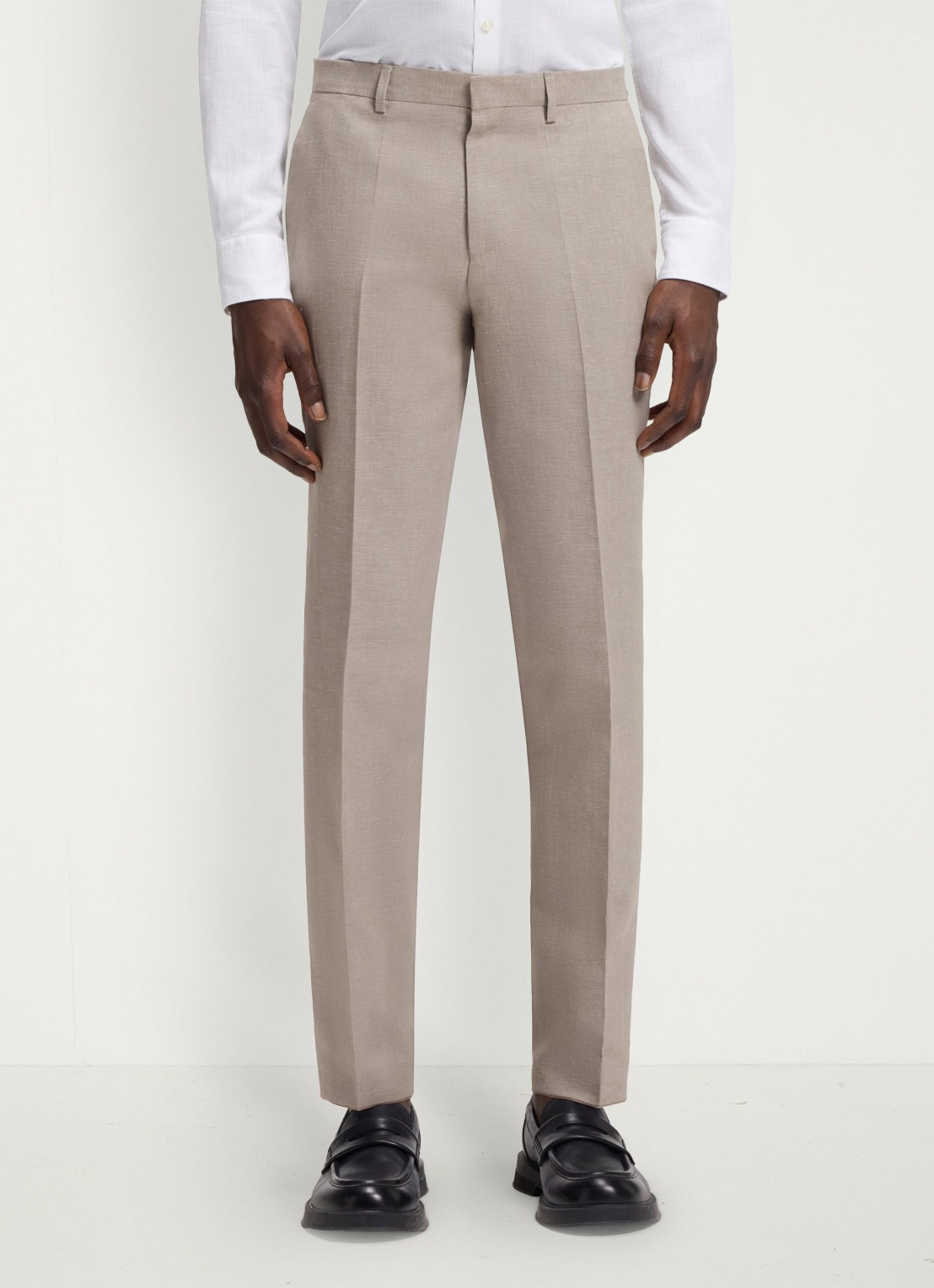 HUGO Slim fit 2-delig pak in katoenblend - detail 7 light/pastel brown-237 / bruin