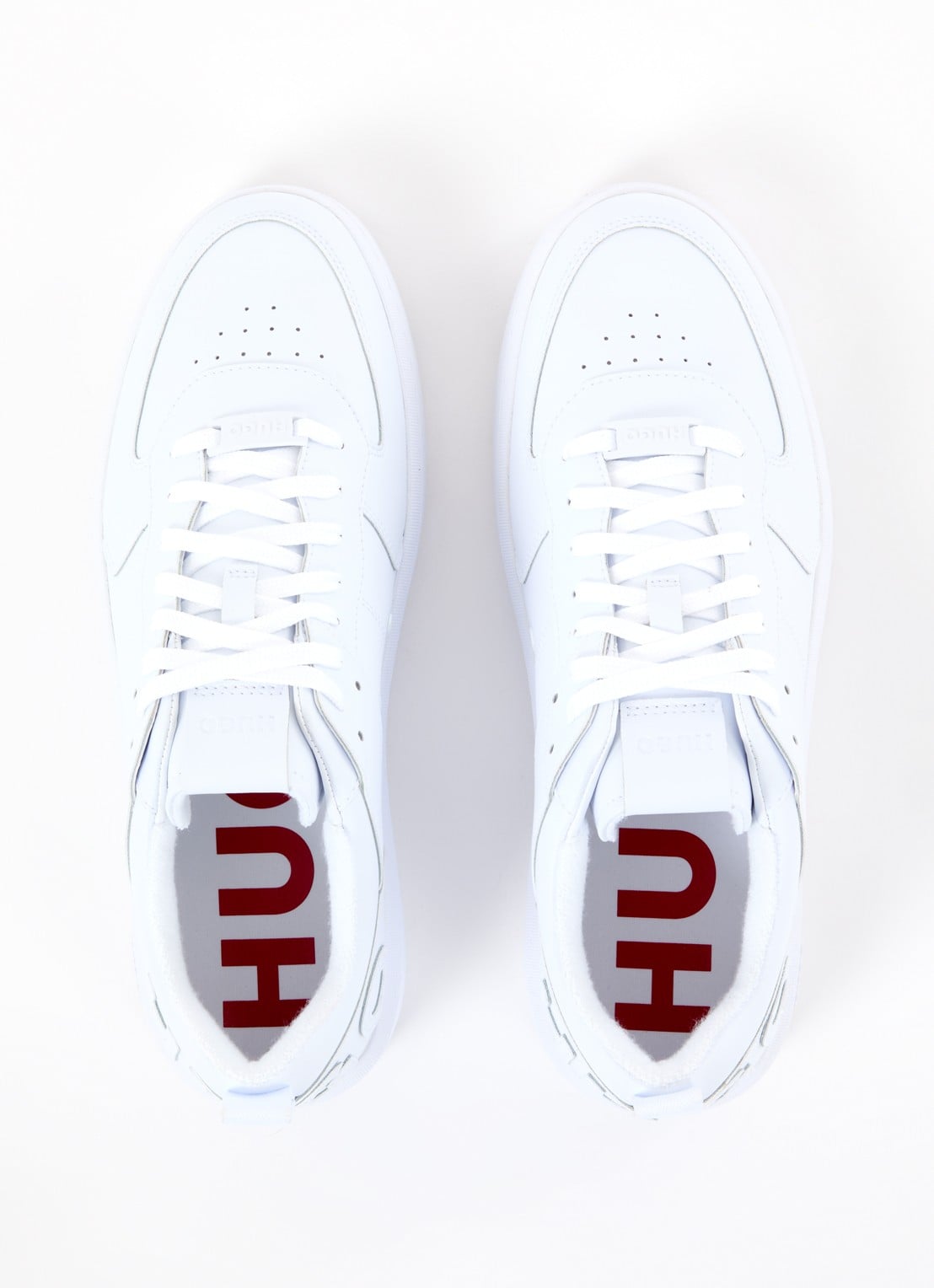HUGO Sneaker met logo - detail 2 wit
