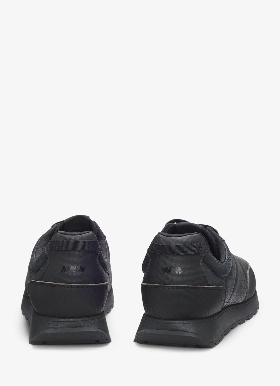 HUGO Sneakers met logoprint - detail 3 zwart