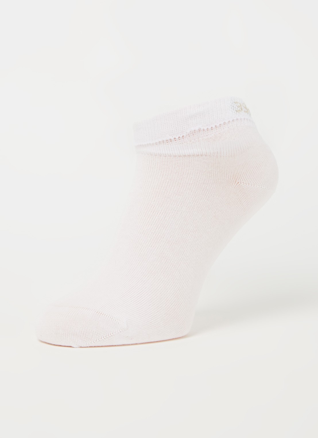 HUGO Sneakersokken met logo in 6-pack  - detail 3 white-100 / wit