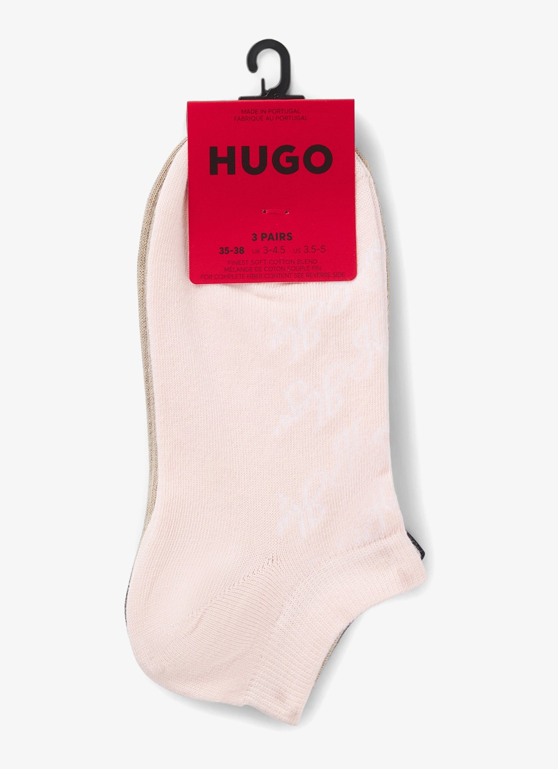 HUGO Sokken met logo 3-pack  - detail 3 multicolor