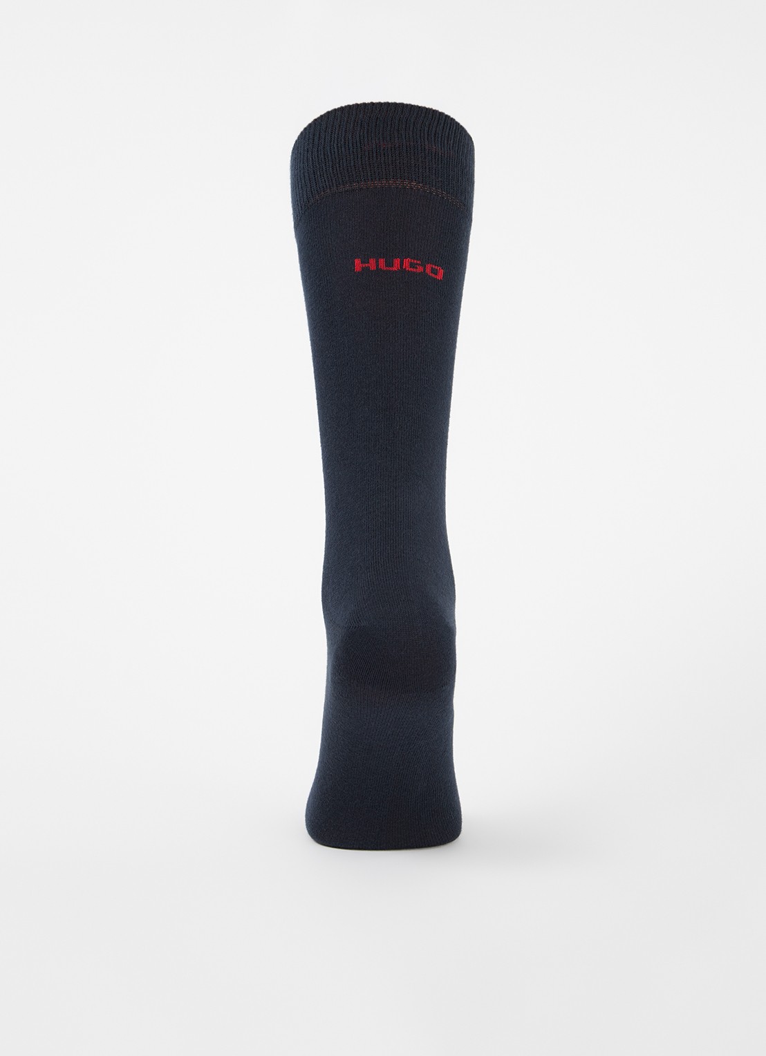 HUGO Sokken met logo in 3-pack - voorkant 2 dark blue-401 / blauw