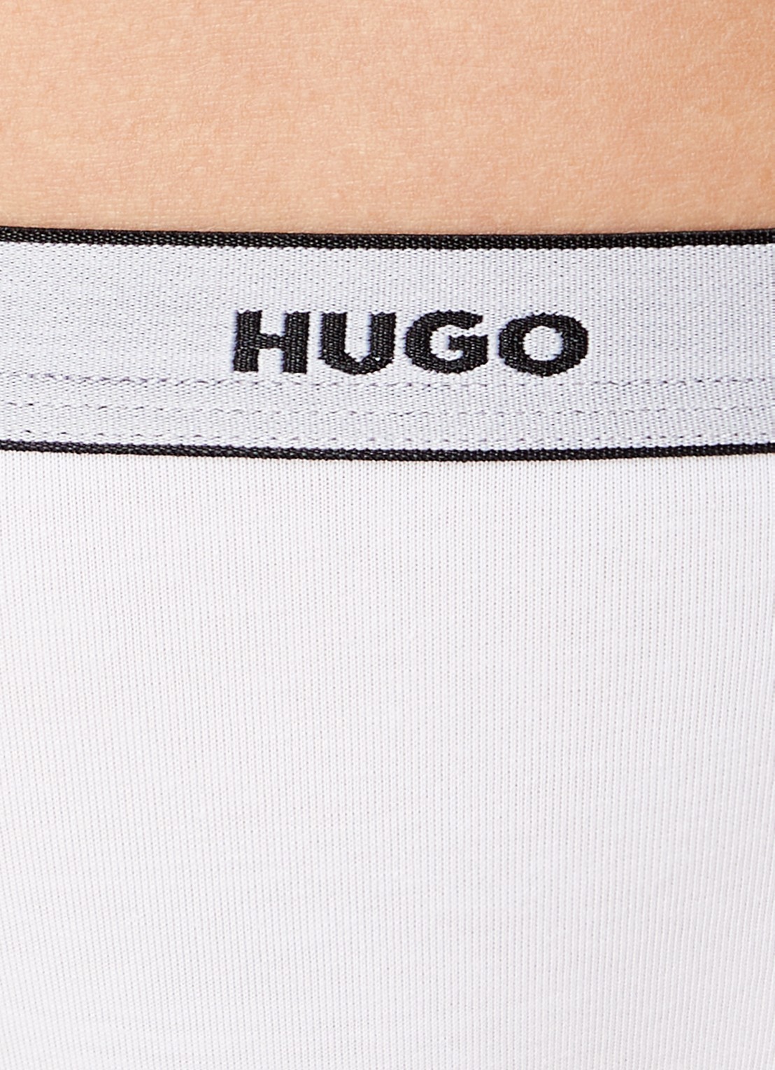 HUGO String met logoband in 3-pack - detail 2 wit
