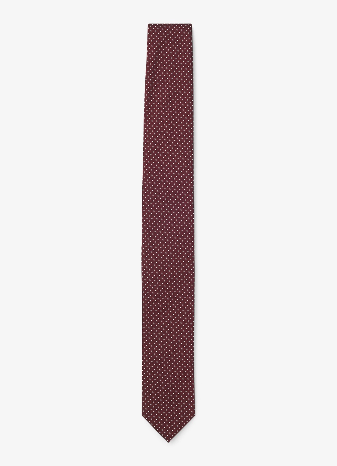 HUGO Stropdas - voorkant 4 dark pink-654 / roze