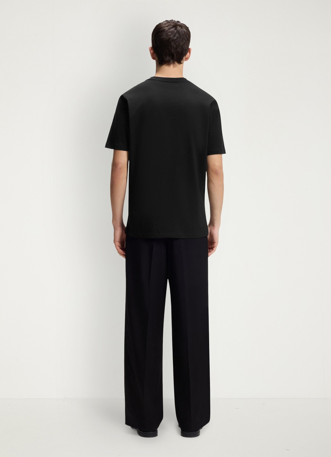 HUGO T-shirt met print - achterkant 5 zwart