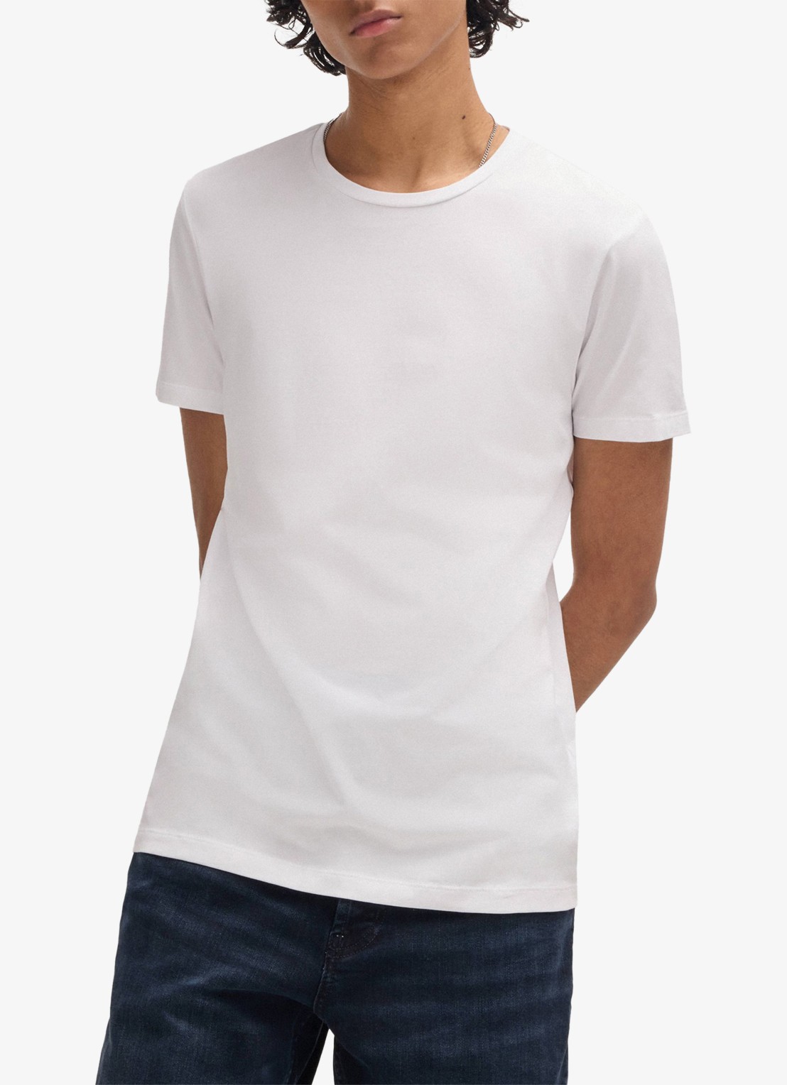 HUGO T-shirt met ronde hals in 2-pack - detail 4 diepzwart
