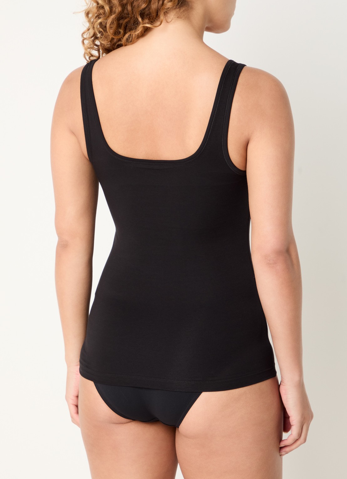 HUGO Tanktop met logo - achterkant 7 zwart