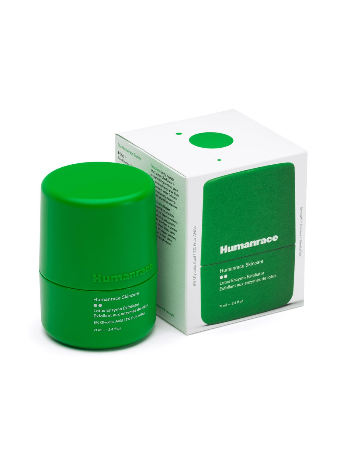 Humanrace Lotus Enzyme Exfoliator - exfoliant - voorkant 2 undefined