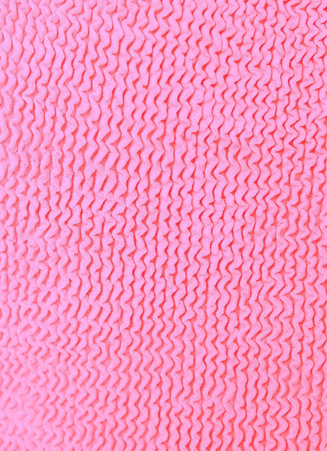 Hunza G Badpak zonder beugel met structuur - detail 2 roze