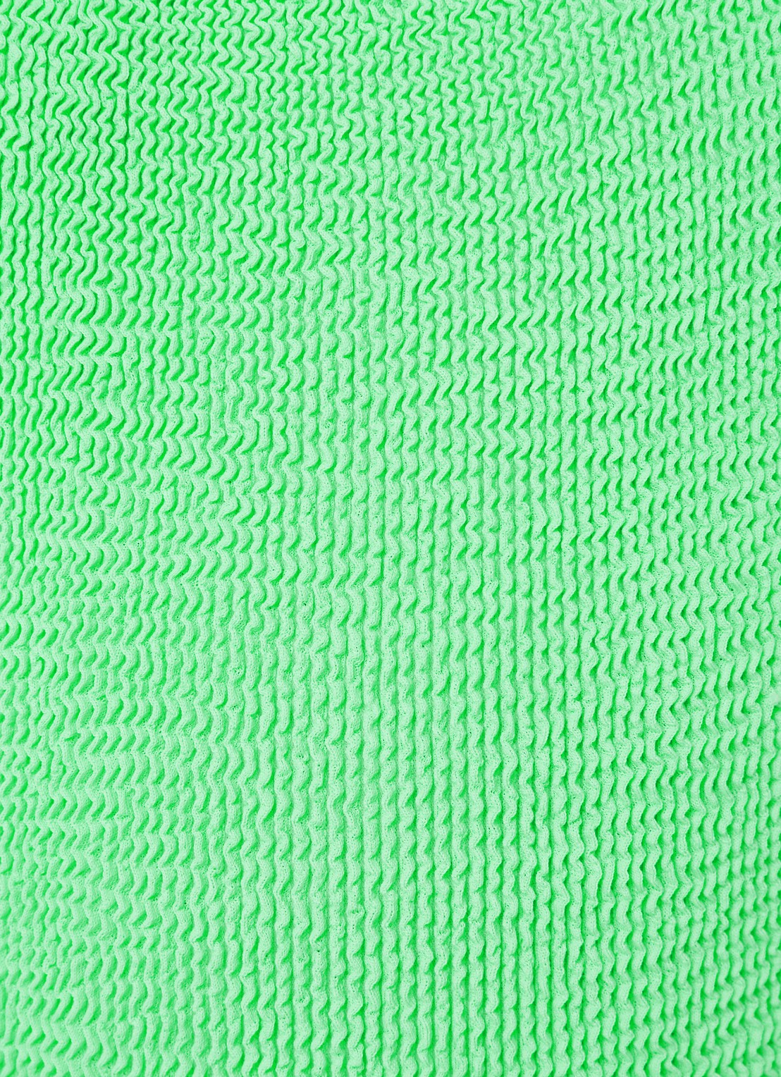 Hunza G Badpak zonder beugel met structuur - detail 4 lime