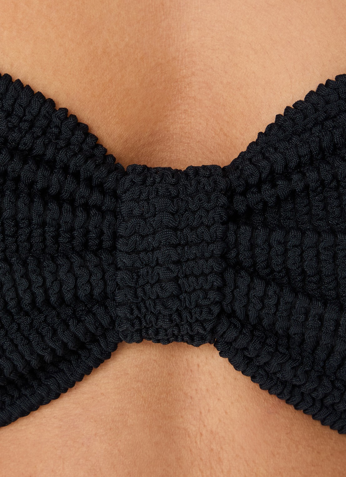 Hunza G Tina bikiniset met structuur - detail 5 zwart