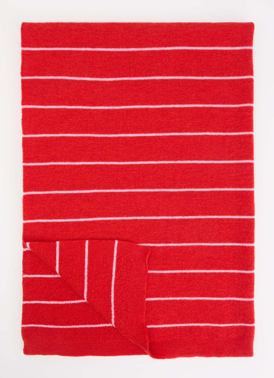 Hvid Harry wikkeldoek 95 x 70 cm - voorkant rood