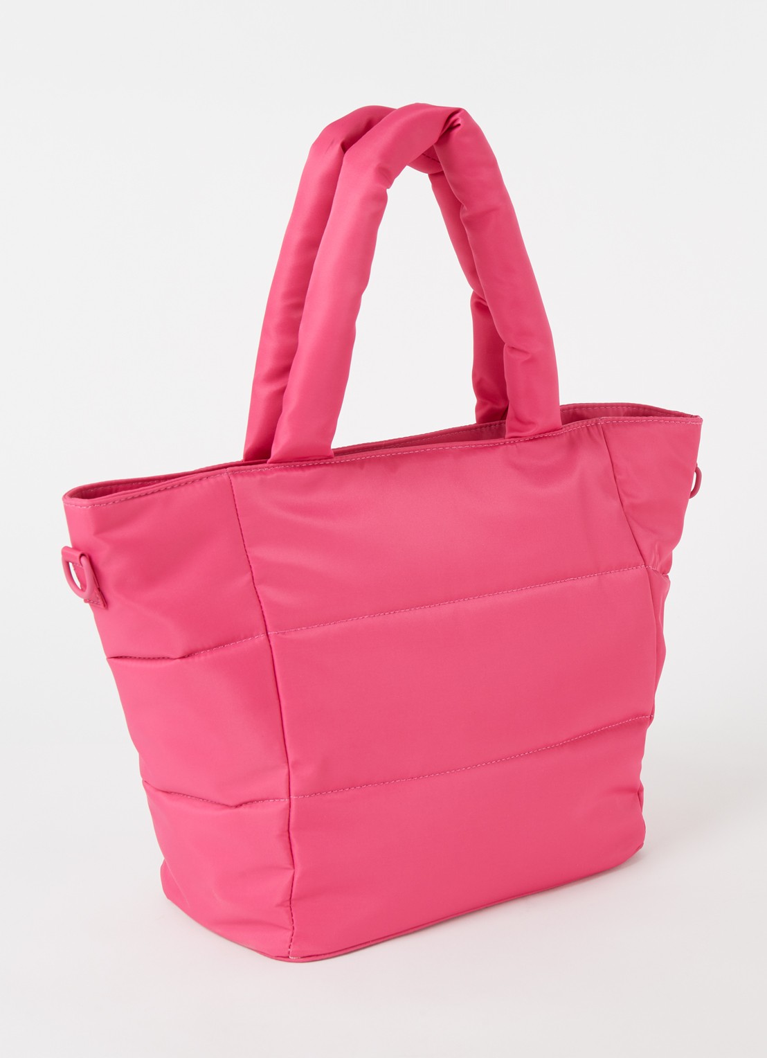 HVISK Valley Medium schoudertas met afneembare schouderriem - achterkant 2 roze