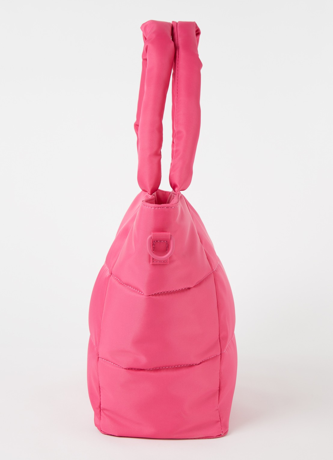 HVISK Valley Medium schoudertas met afneembare schouderriem - detail 4 roze