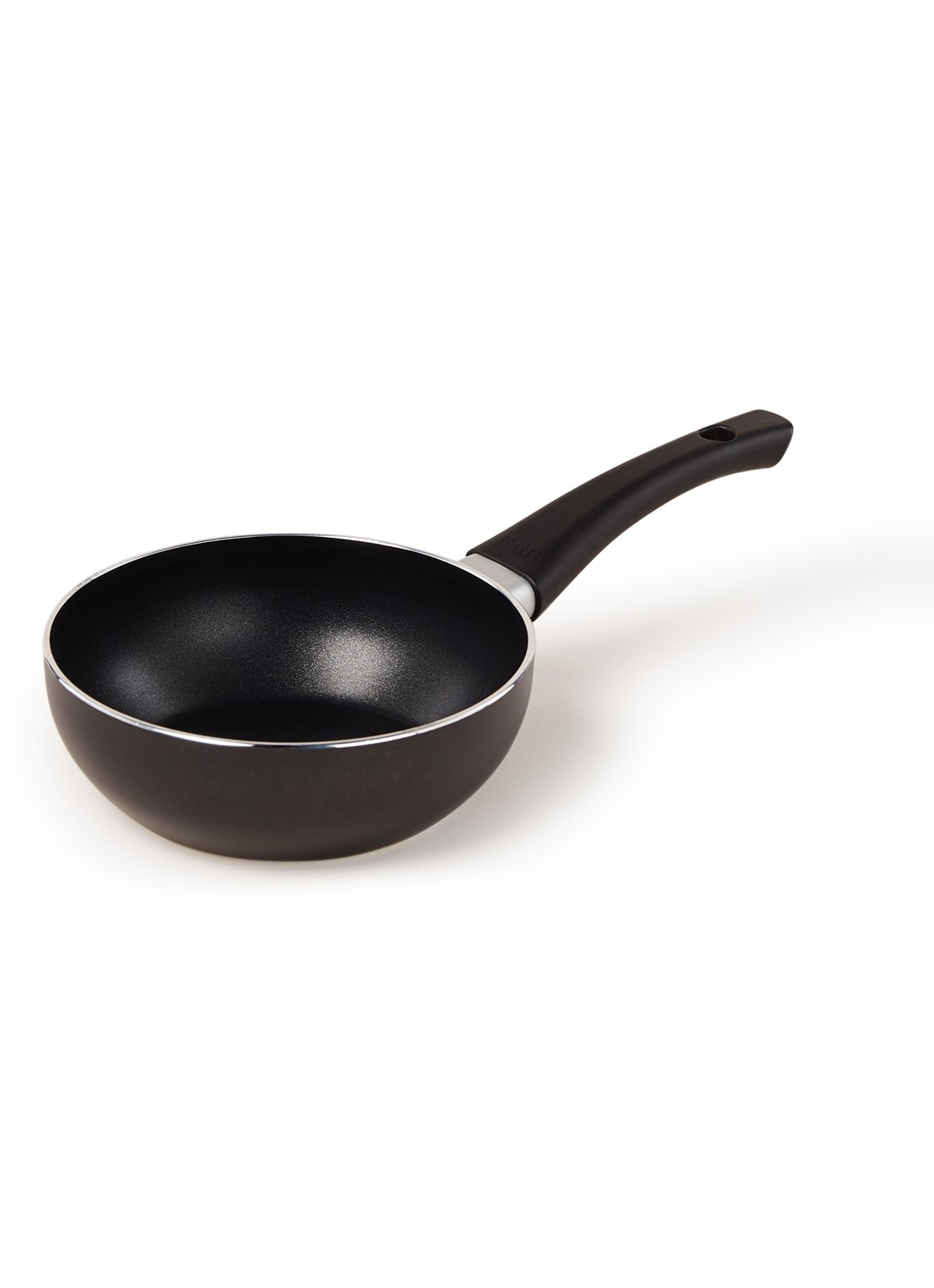 ibili Indubasic Wokpan mini Ø16 cm - voorkant 2 zwart