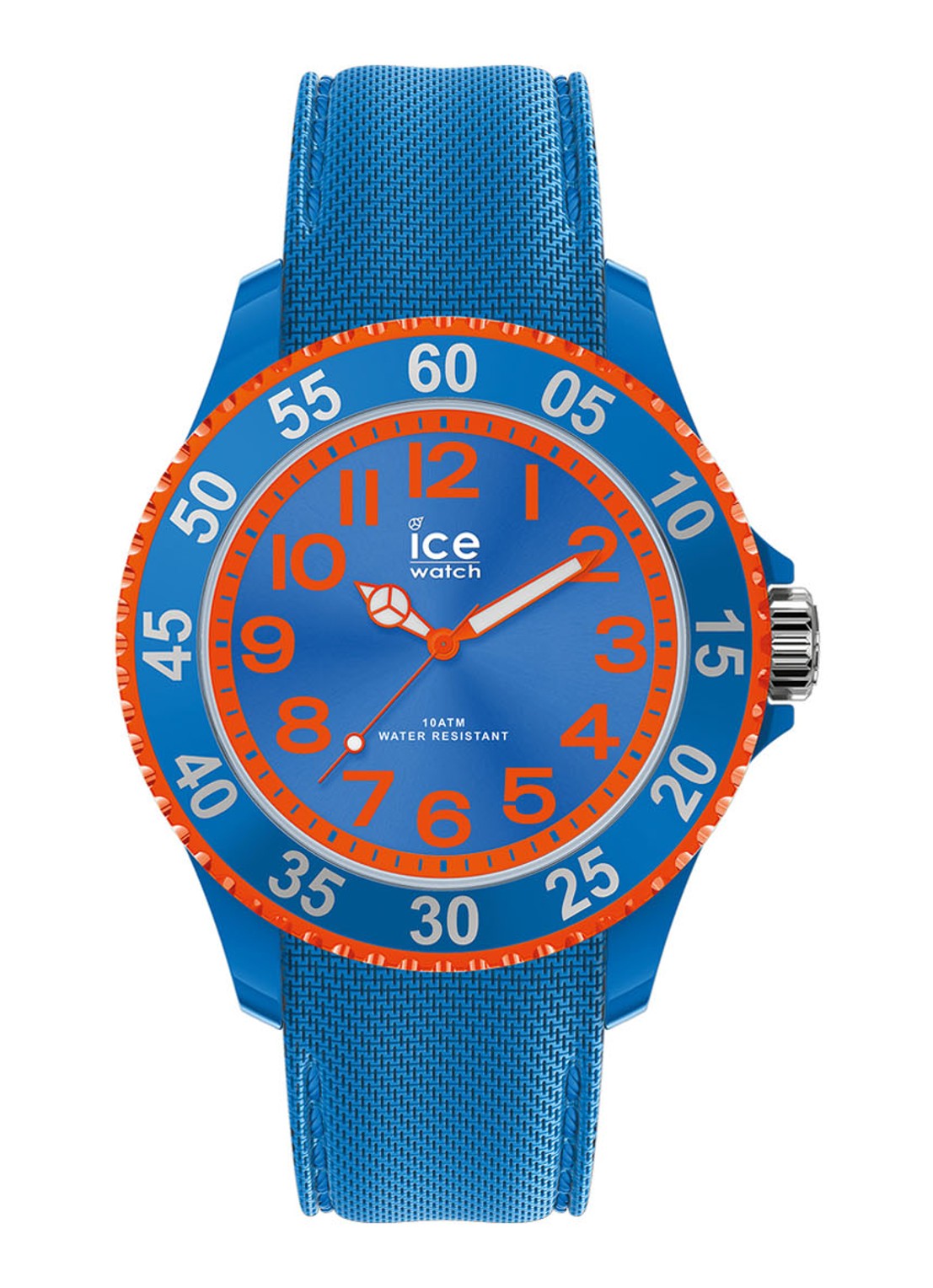 Ice-Watch ICE Cartoon horloge IW017733 - voorkant blauw