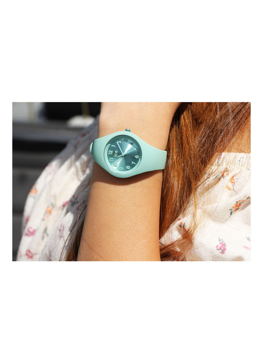 Ice-Watch ICE Colour horloge IW017914 - detail 6 mint