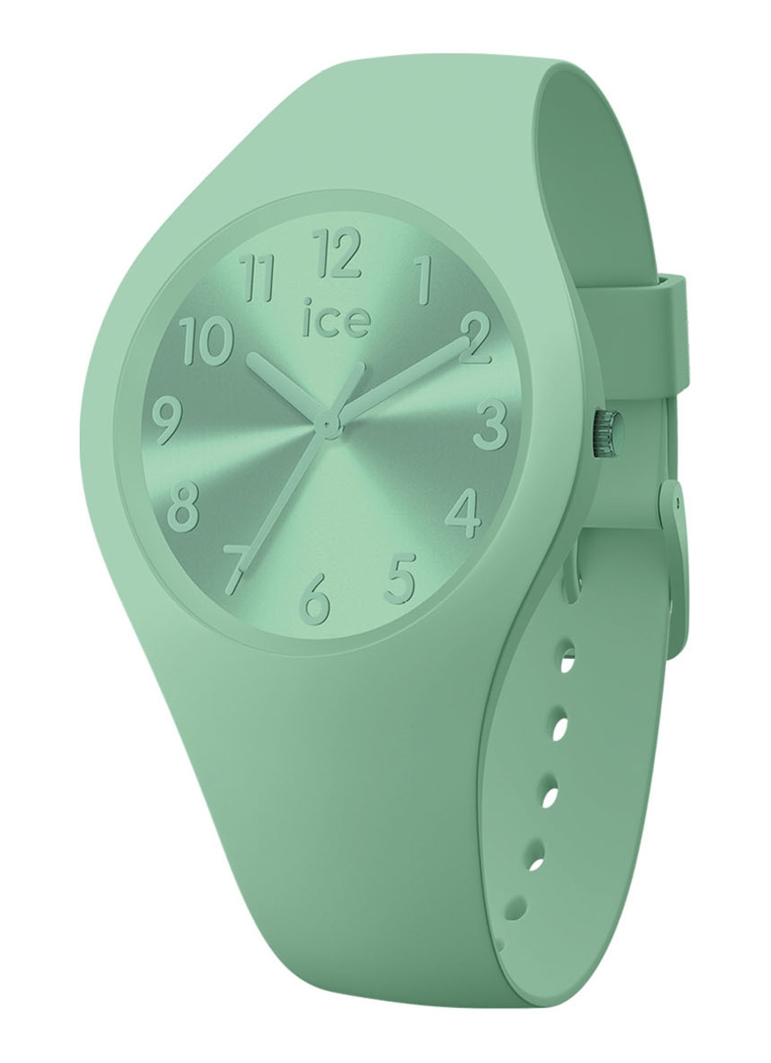 Ice-Watch ICE Colour horloge IW017914 - voorkant mint