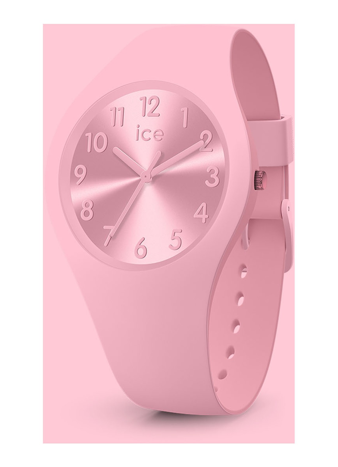 Ice-Watch ICE Colour horloge IW017915 - detail 5 roze