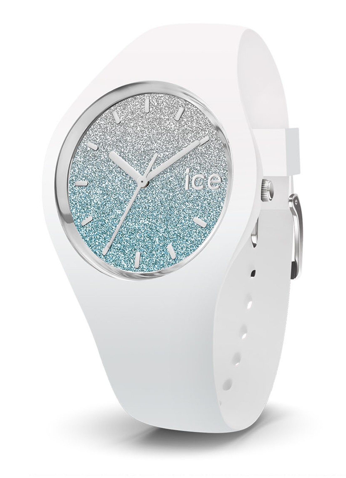 Ice-Watch Ice Lo Horloge IW013425 - voorkant wit