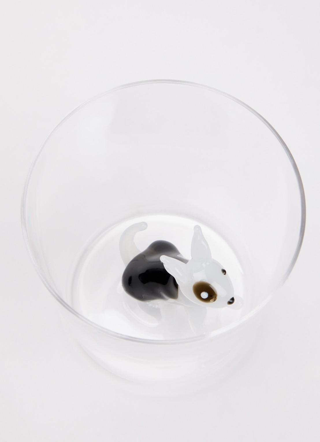Ichendorf Milano Bull Terrier waterglas 35 cl - voorkant 2 transparant