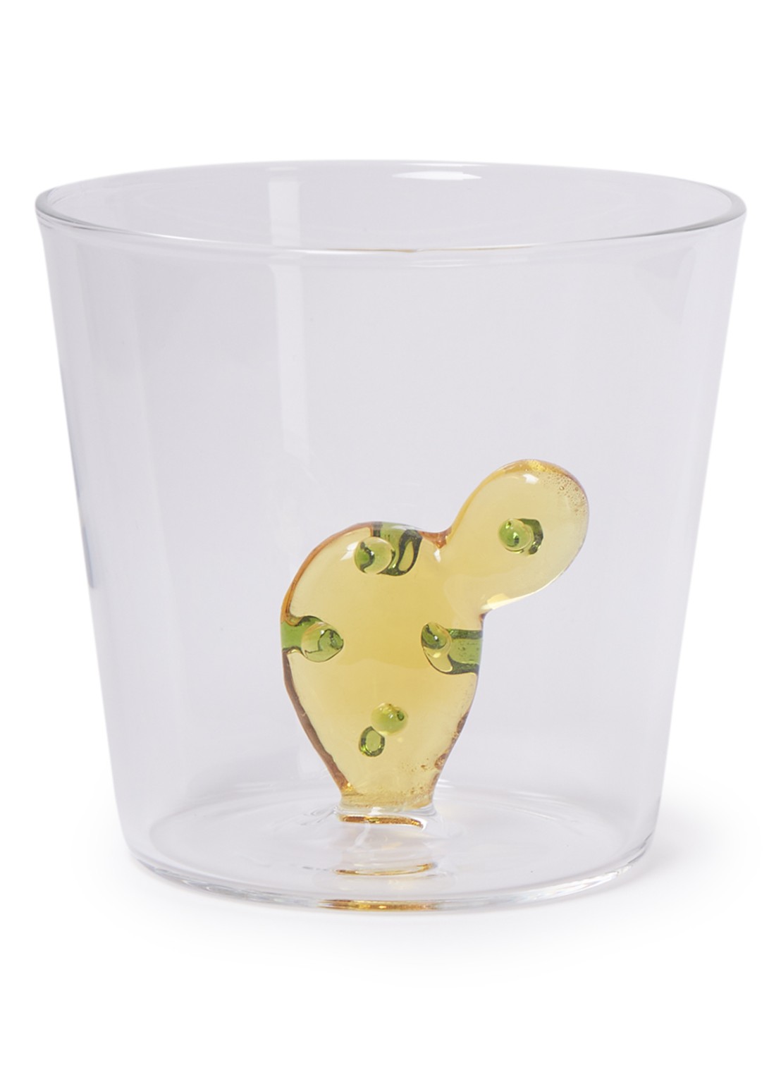 Ichendorf Milano Cactus Amber waterglas 35 cl - voorkant 2 transparant
