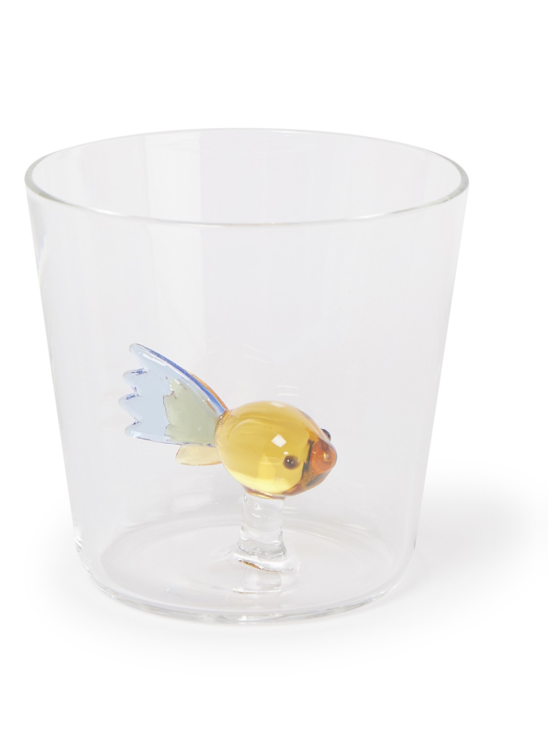 Ichendorf Milano Coloured Fish waterglas 35 cl - voorkant transparant