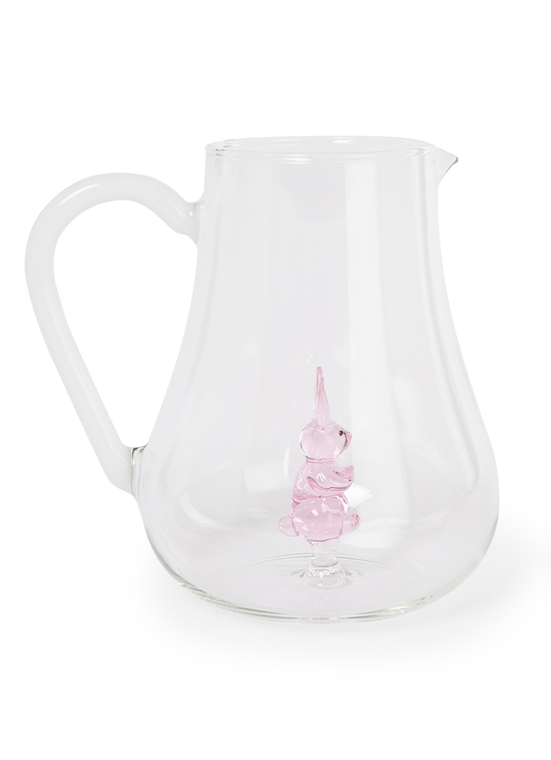 Ichendorf Milano Rabbit waterkaraf 1,5 liter - voorkant transparant