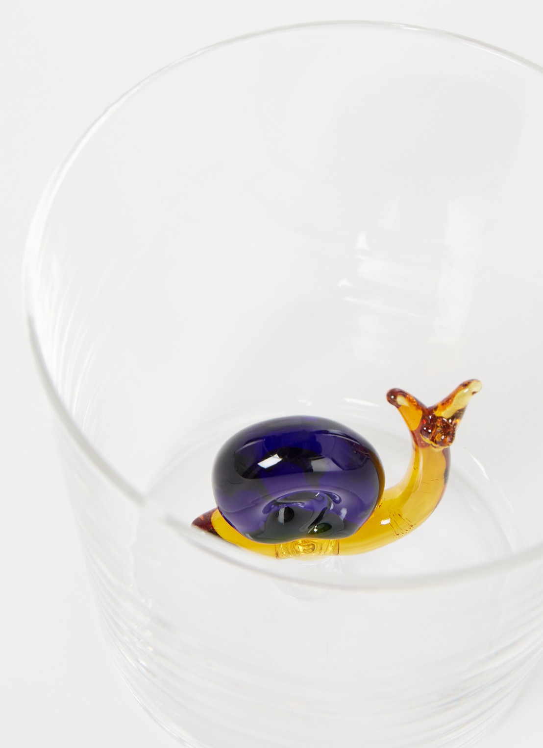 Ichendorf Milano Snail waterglas 35 cl - voorkant 2 transparant