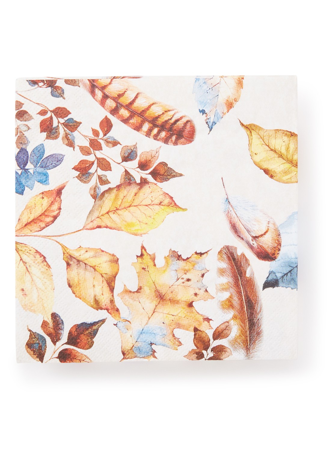Ihr Ideal Home A Piece Of Nature servetten 33 x 33 cm - voorkant multicolor